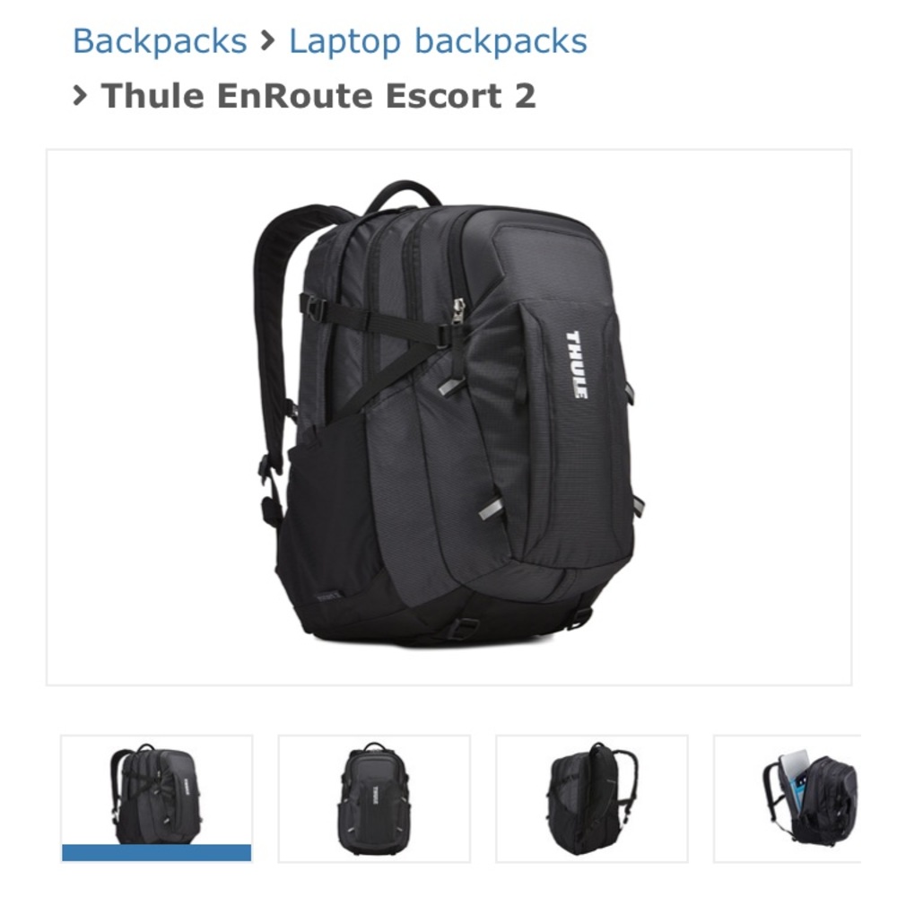 Thule EnRoute Escort 2 Backpack in Black
